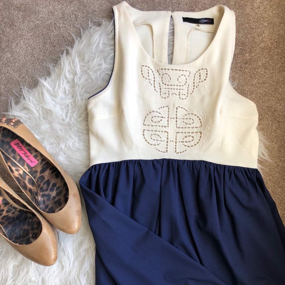 Sugar lips embroidered dress